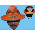 Foam Full Color Basketball & Hoop Visor